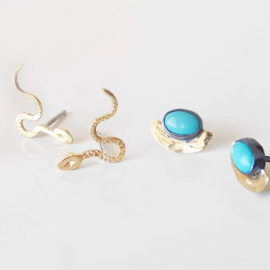 Little Viper Studs Pair