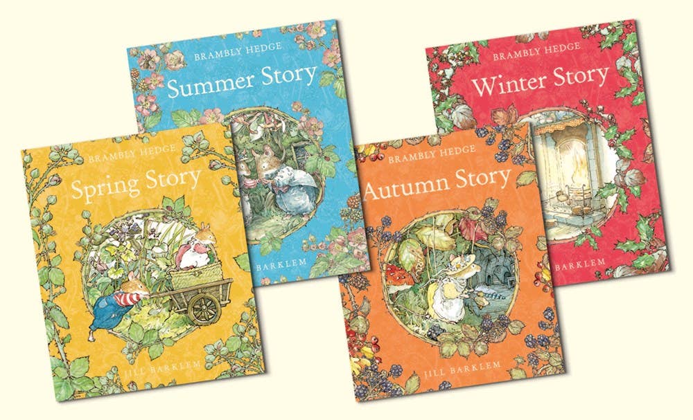 A Year In Brambly Hedge | Mini Box Set of 4