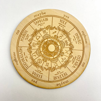 Mini Wheel of the Year Pendulum Board