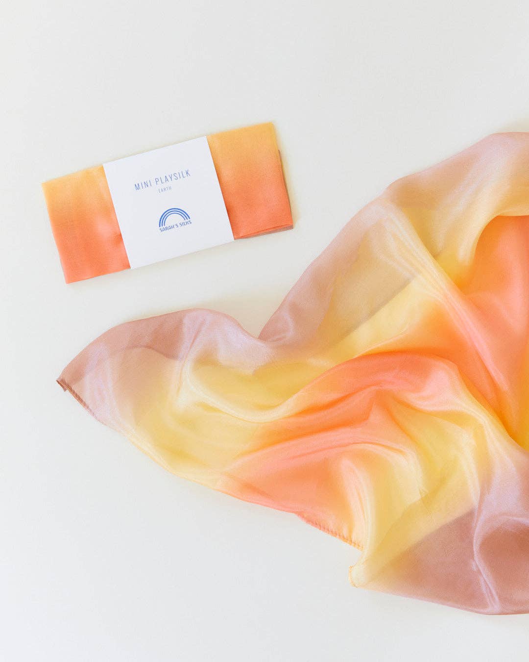 Mini Handpainted Playsilk | Desert