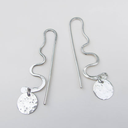 Little Viper Spiral Hoop Earrings