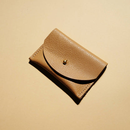 Leather Cardholder | Tan