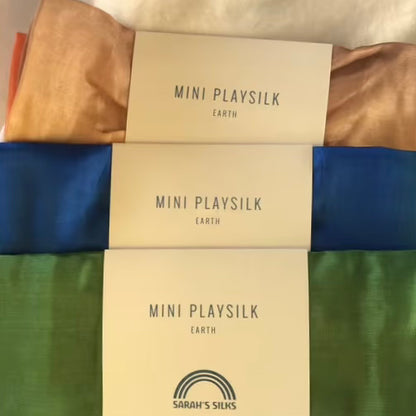 Mini Handpainted Playsilk | Desert