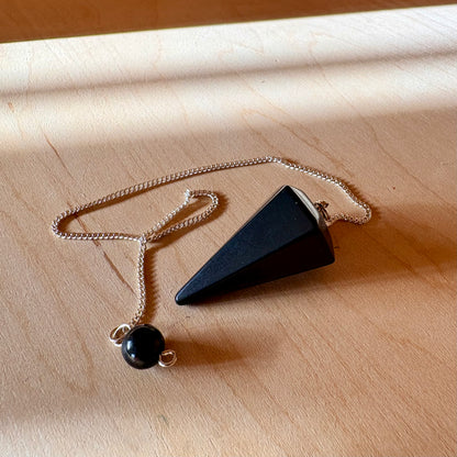 Crystal Pendulum | Shungite
