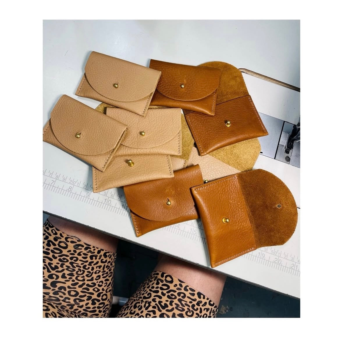 Leather Cardholder | Tan
