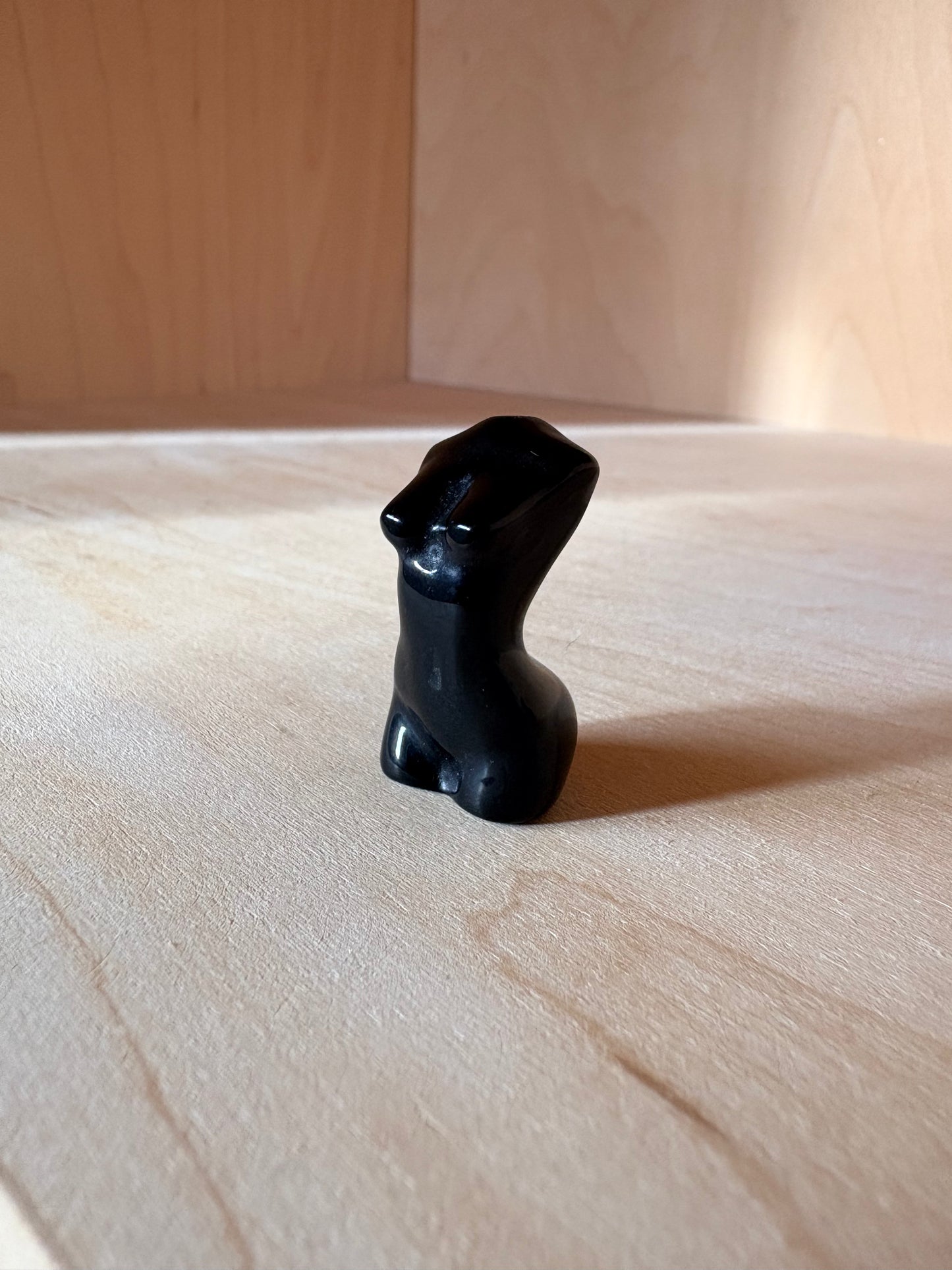 Mini Female Form | Black Obsidian