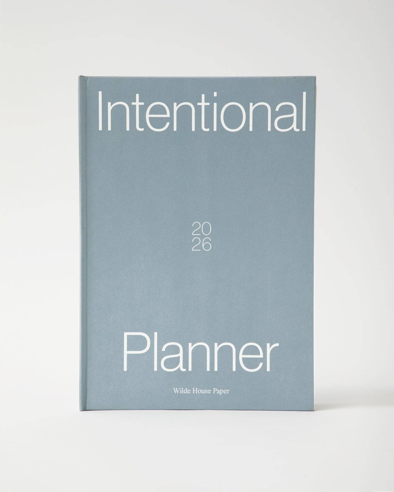 Planner book titled 'Intentional Planner 2026' 