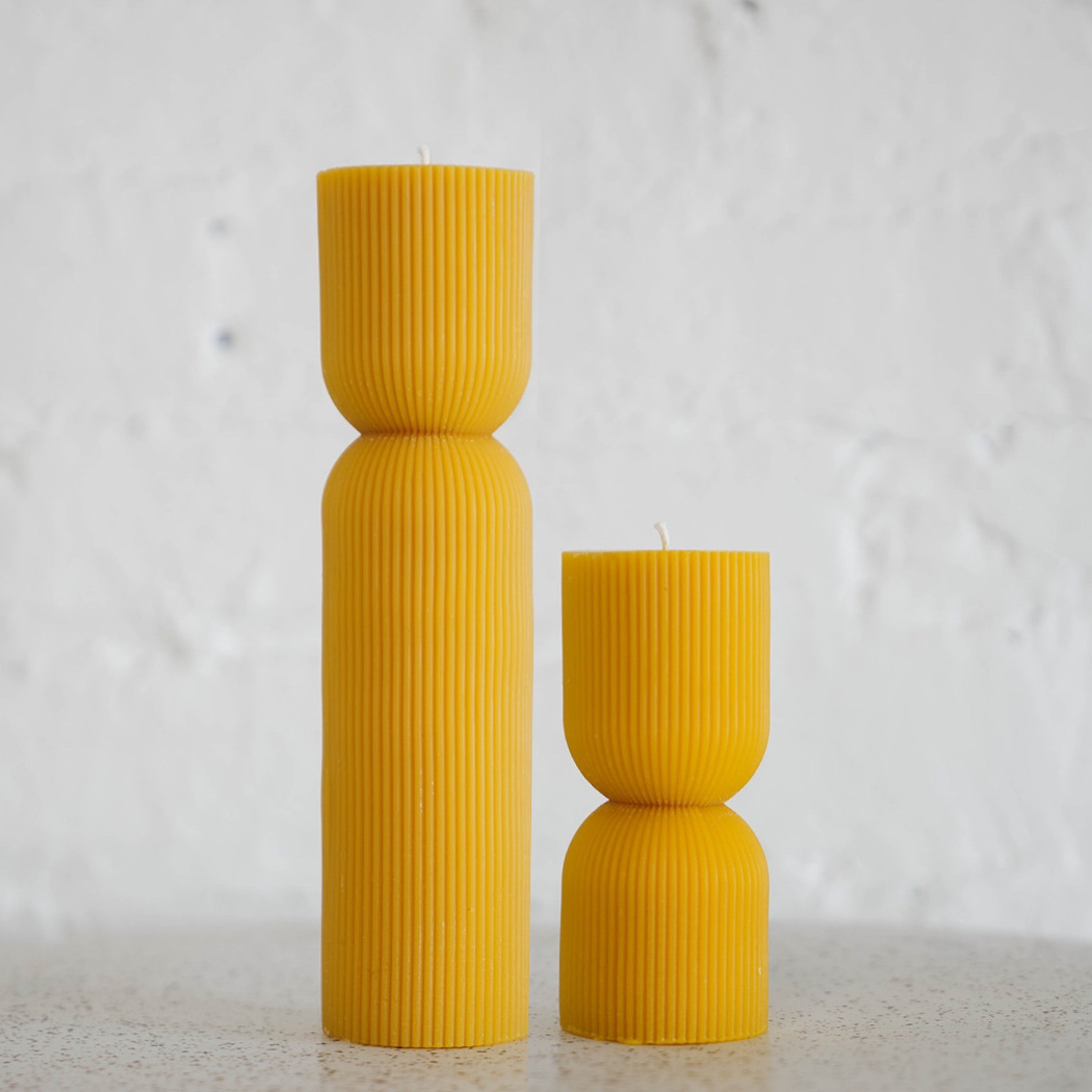 Stylish-Yellow-Candle