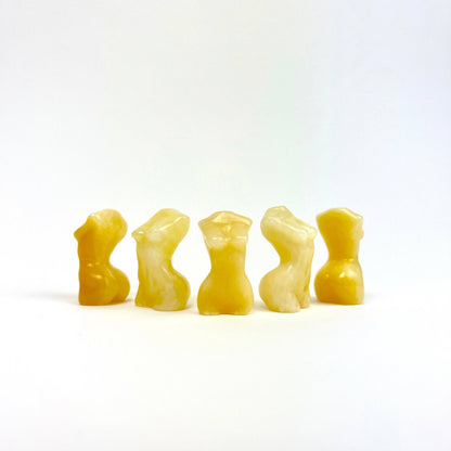 Mini female forms yellow jade.