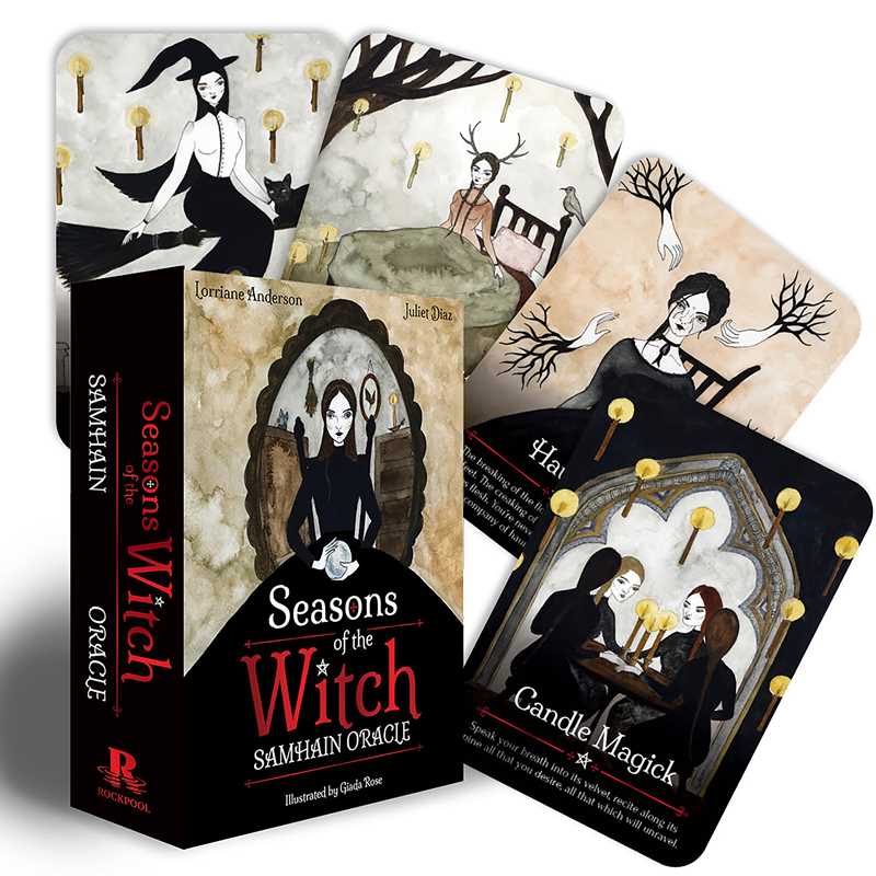 Set of 'Seasons of the Witch' oracle cards.