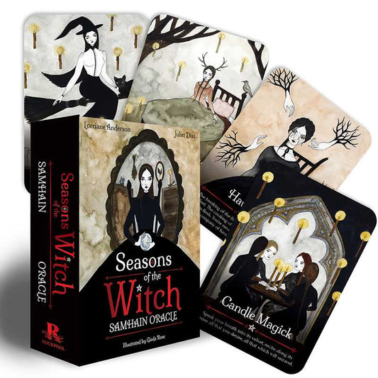 Set of 'Seasons of the Witch' oracle cards.