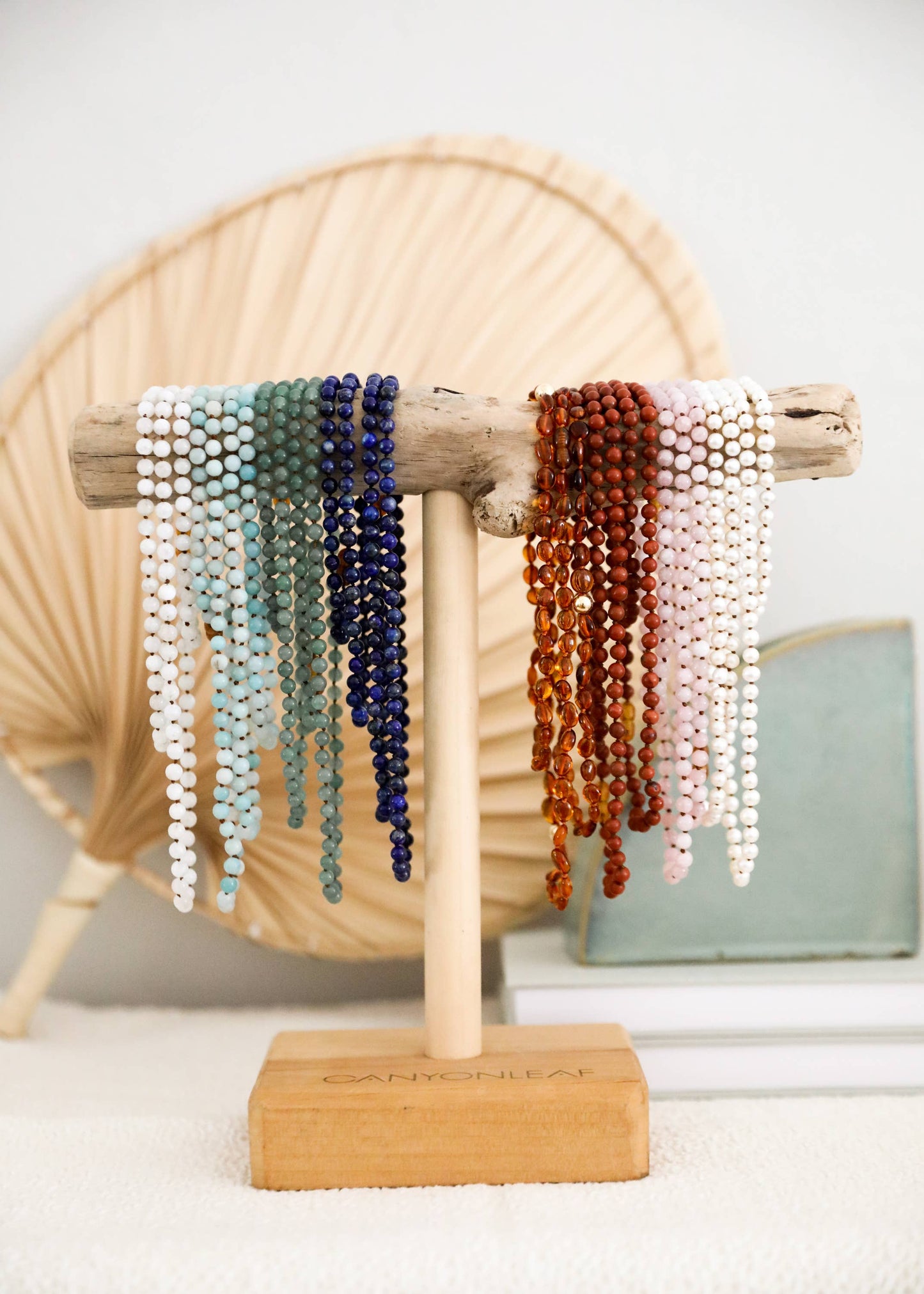Pure Gemstone Child Necklace | Rose Quartz