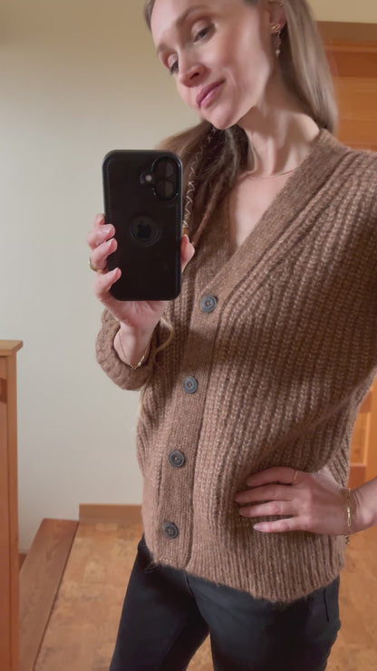 Gaston Cardigan | Caramel